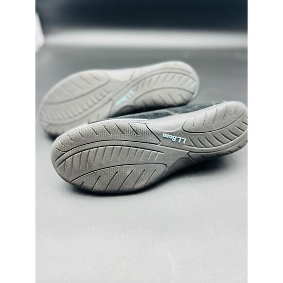 LL Bean Shoes Women’s Size 10~Slip On Loafers 293353 Dk NavySuede - Picture 4 of 6